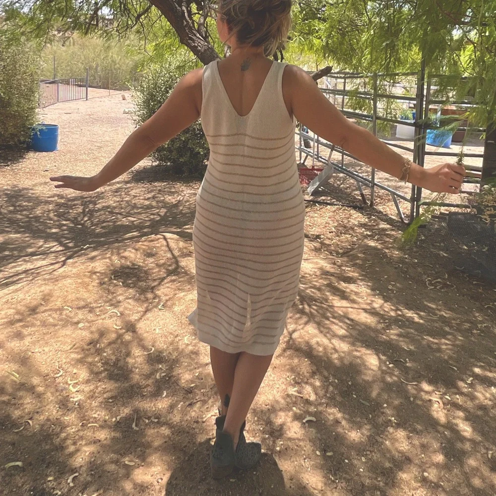 🇮🇹 Floris Italian Knitted Midi Dress - Picture 4 of 11
